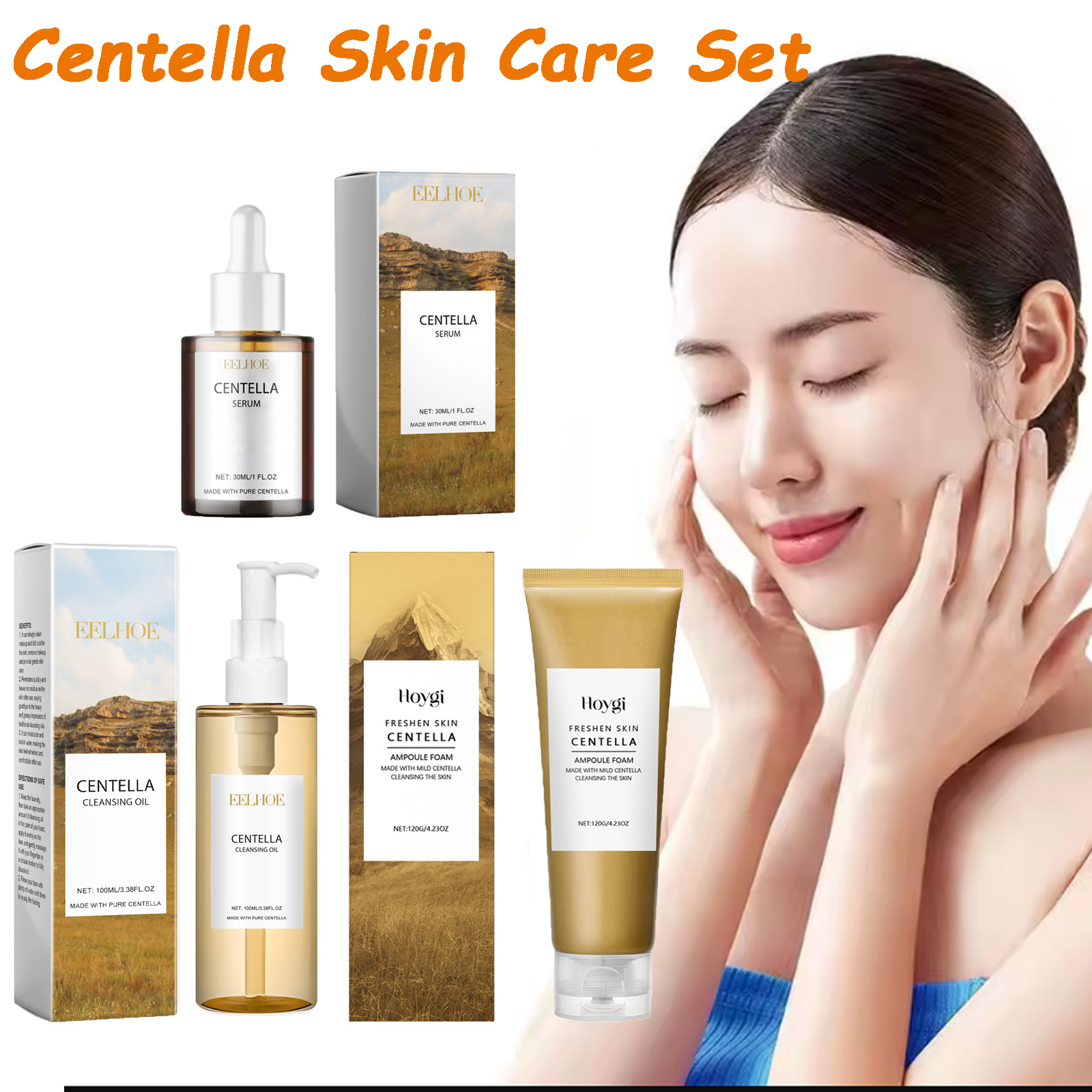 Korean Skincare Routine - Centella ensemble de soins de la