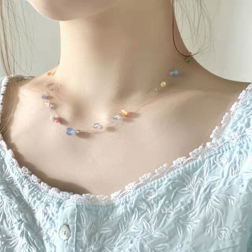 Korean Lifestyle Aesthetic - Collier en alliage doux style coréen,