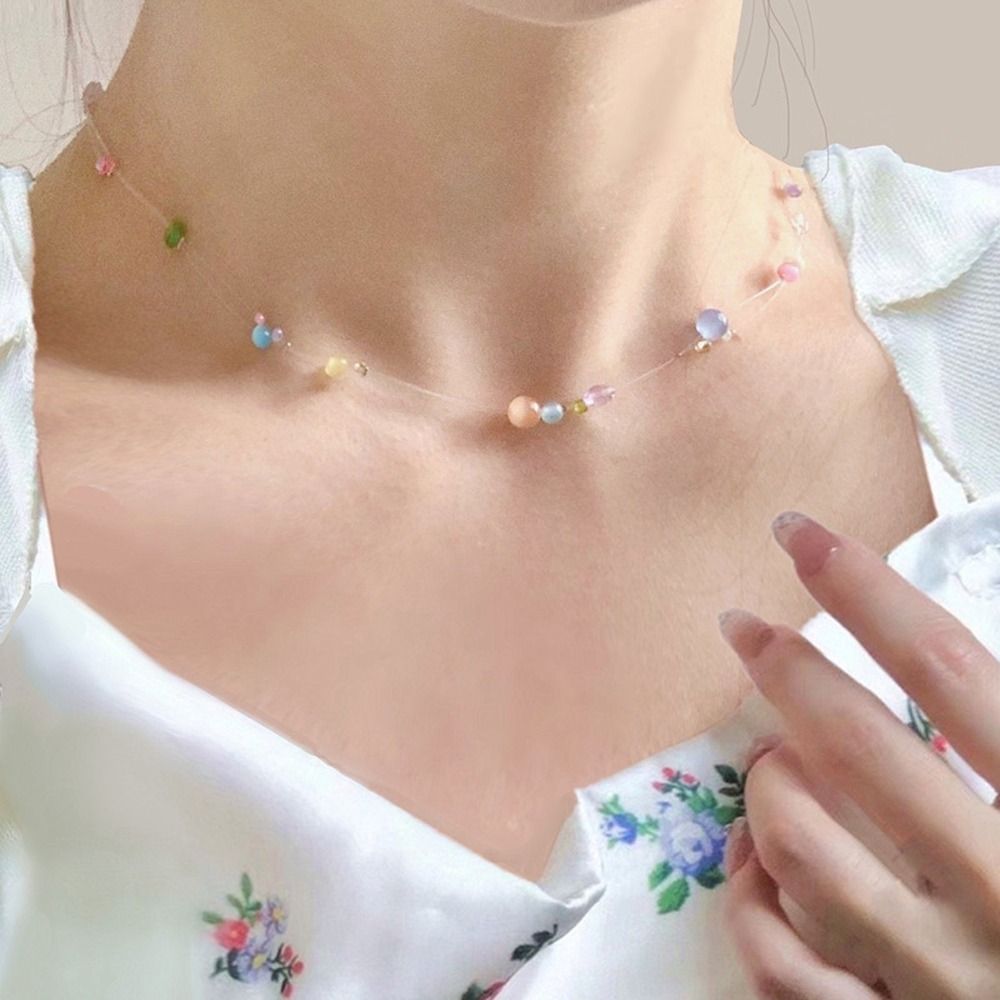 Korean Lifestyle Aesthetic - Collier tendance en alliage style coréen,
