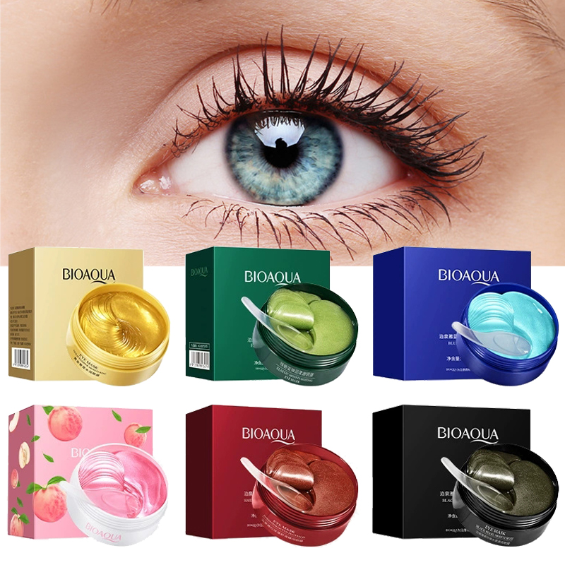 Sheet Mask Collagen - 60 pièces BIOAQUA Patchs pour les