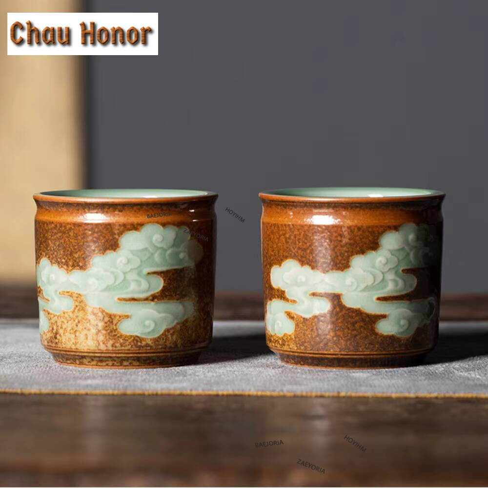 Celadon Ceramic Cup - Tasse à thé en céladon Longquan