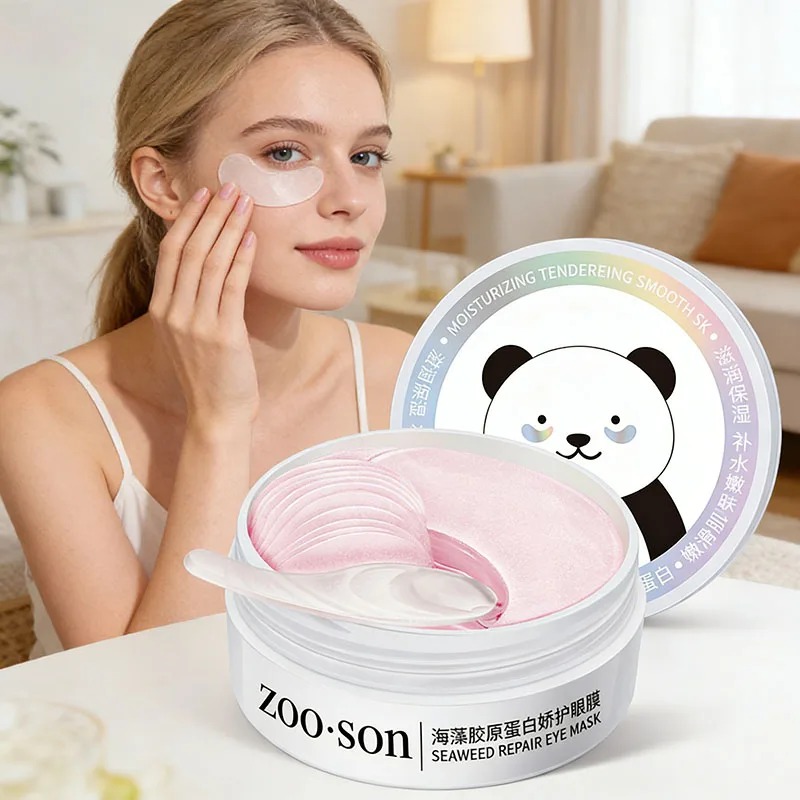 Sheet Mask Collagen - 60 Patchs Masques Yeux au Collagène