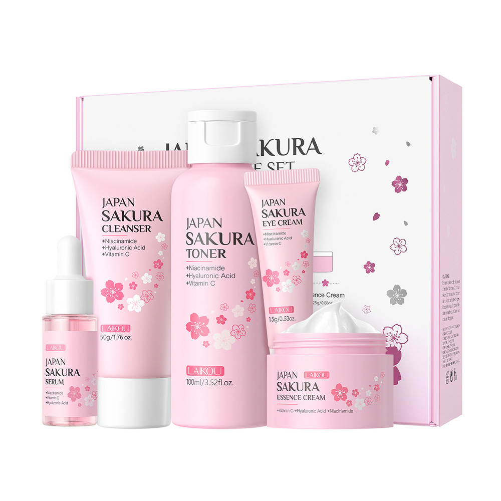 Coffret beauté LAIKOU Sakura 5 - Korean Skincare Routine avis et prix