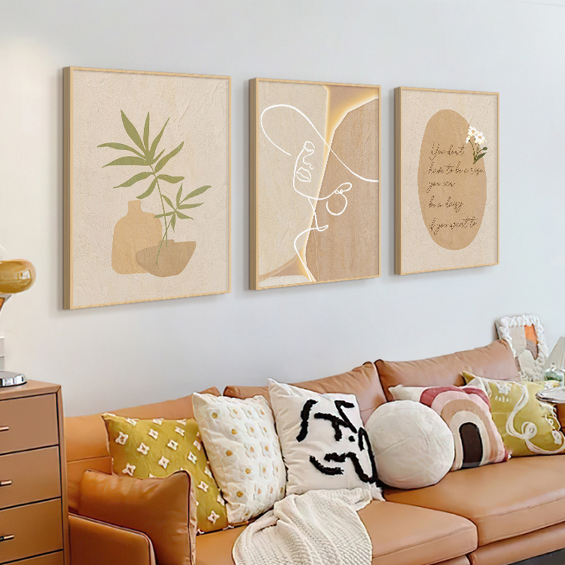 Peinture sur toile abstraite s - Korean Lifestyle Aesthetic avis et prix
