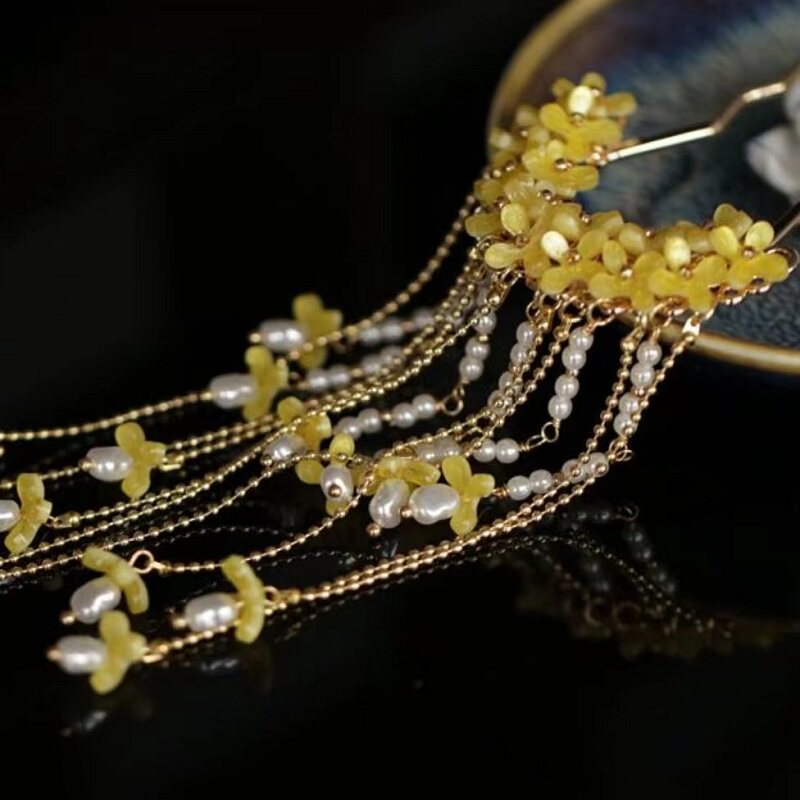 Épingle à cheveux style ancien - Hanbok Hair Pin avis et prix