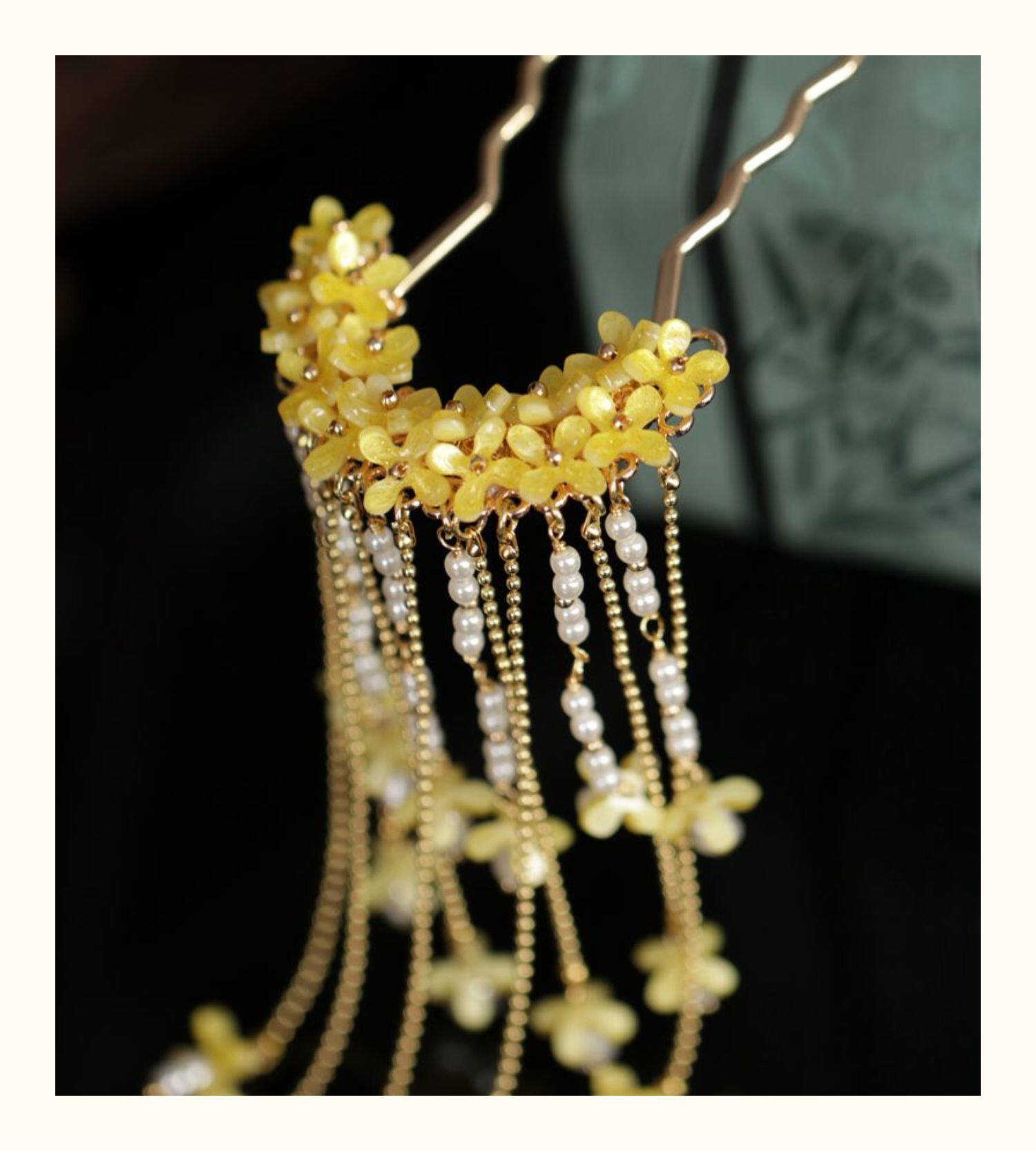 Épingle à cheveux style ancien - Hanbok Hair Pin avis et prix