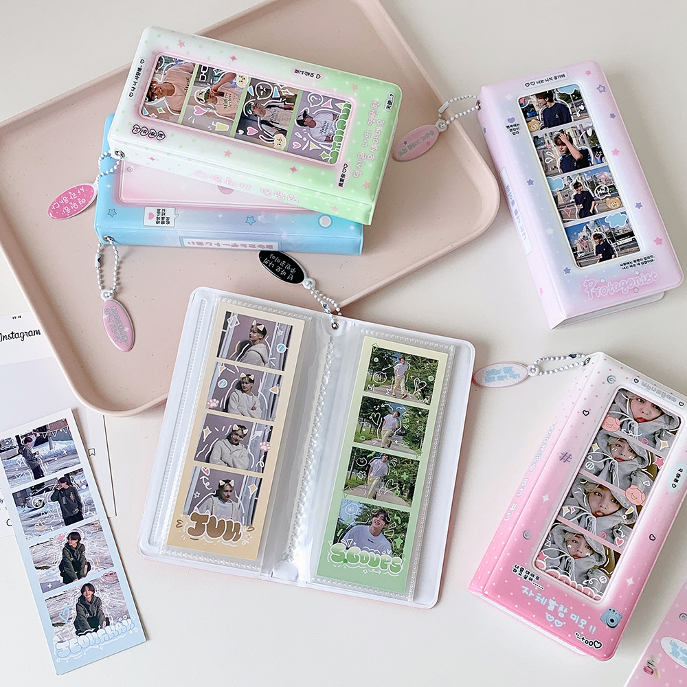 Porte-cartes photo 4 panneaux  - Korean Student Lifestyle avis et prix