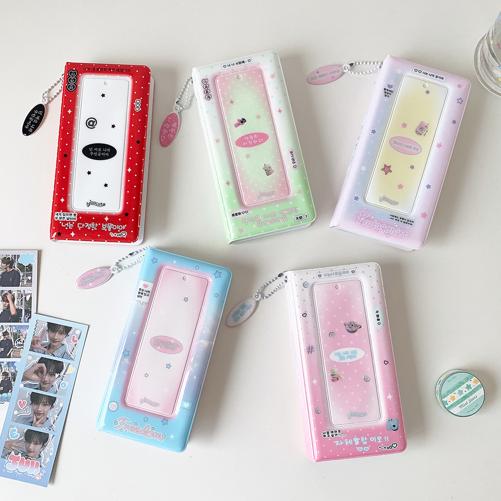 Porte-cartes photo 4 panneaux  - Korean Student Lifestyle avis et prix