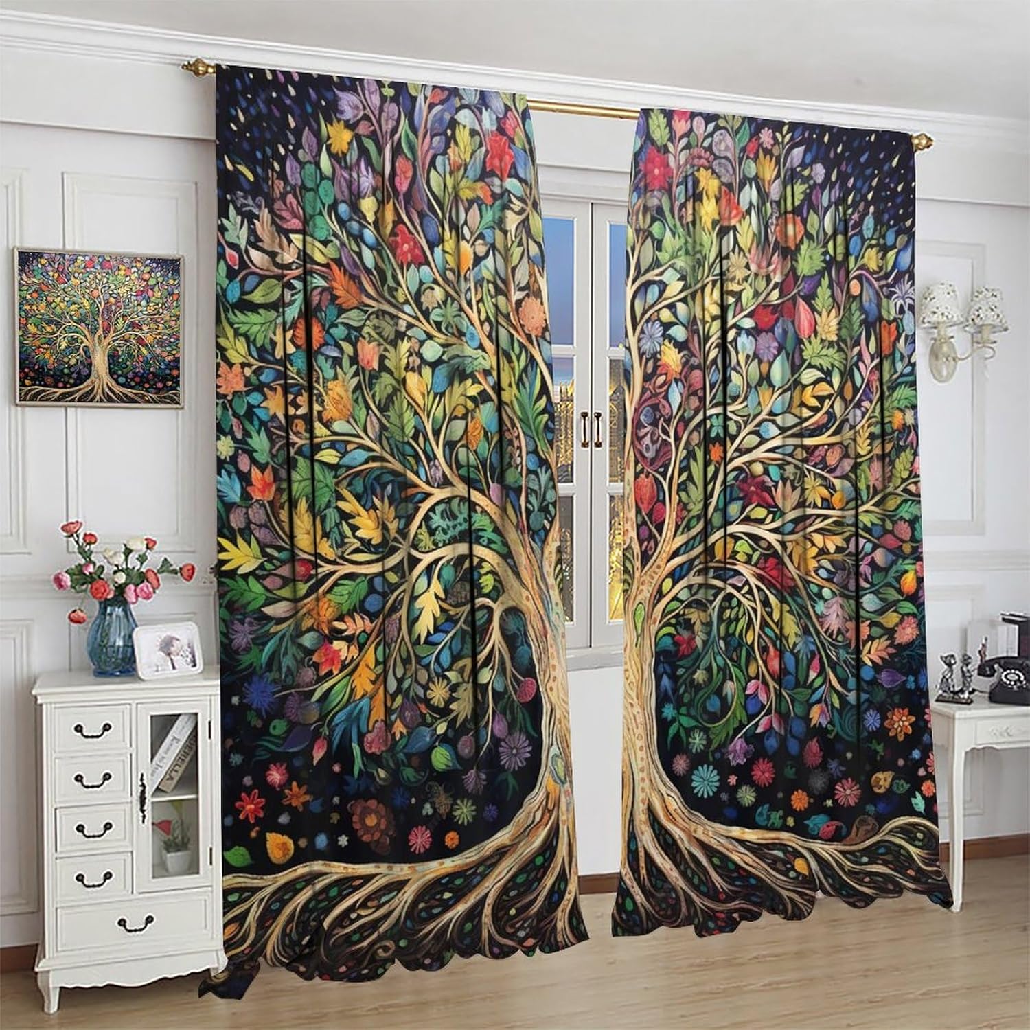 Rideaux Arbre de Vie, Art Abst - Modern Korean Lifestyle avis et prix