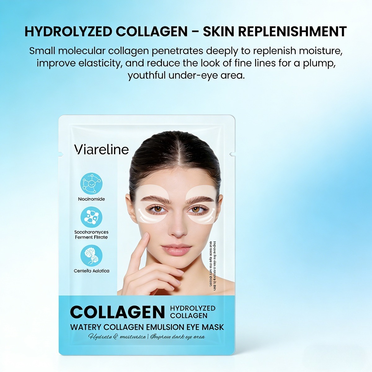 Patchs pour les yeux au collag - Sheet Mask Collagen avis et prix