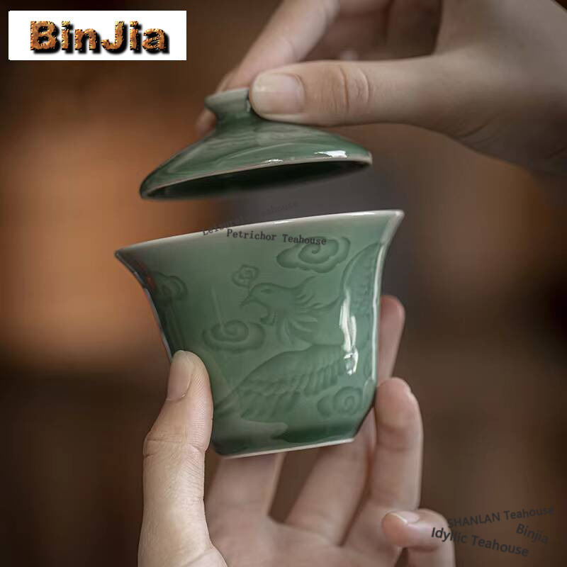 Théière anti-brûlure en célado - Celadon Ceramic Cup avis et prix