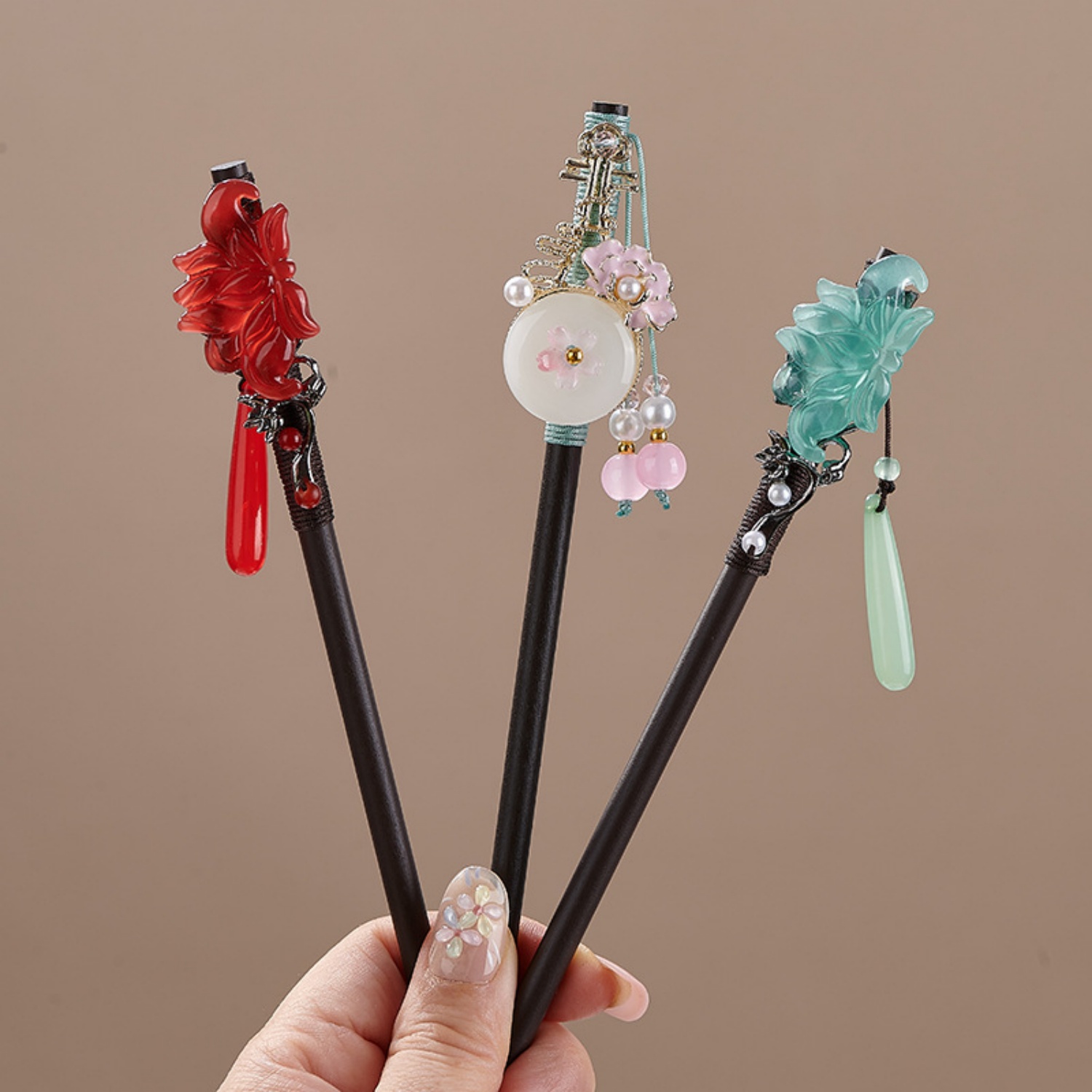 Épingle à cheveux vintage fleu - Hanbok Hair Pin avis et prix