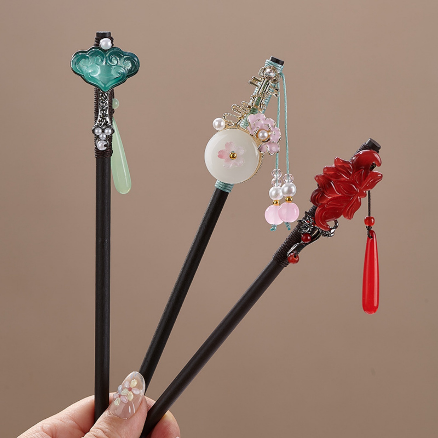 Épingle à cheveux vintage fleu - Hanbok Hair Pin avis et prix