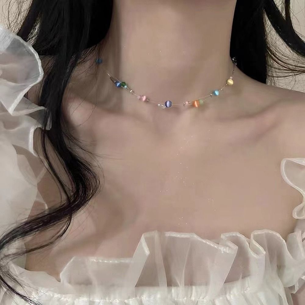 Collier tendance en alliage st - Korean Lifestyle Aesthetic avis et prix