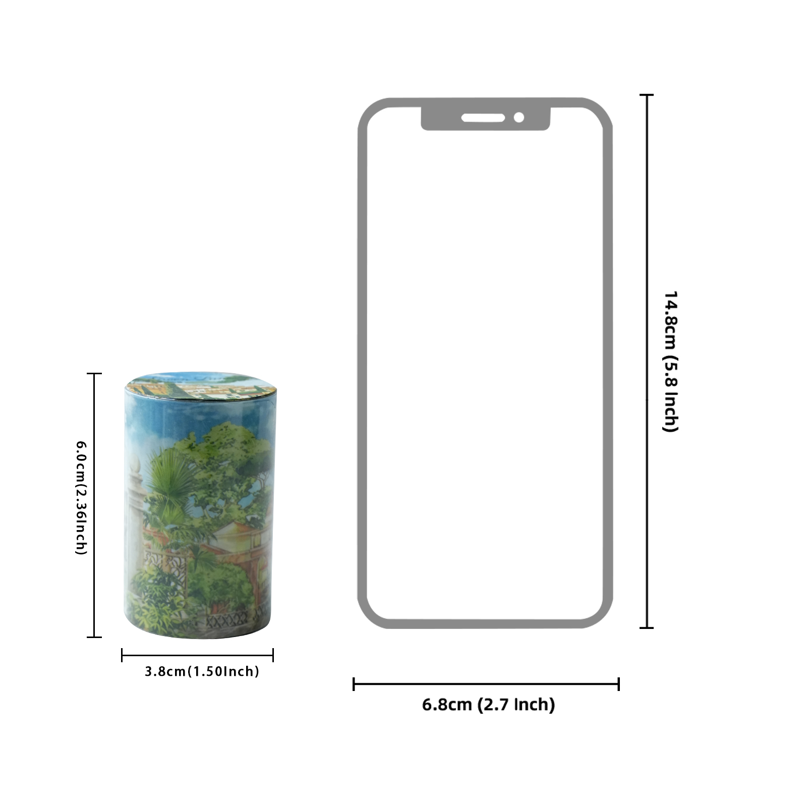 Le ruban adhésif Washi Etori L - Korean Lifestyle Aesthetic avis et prix