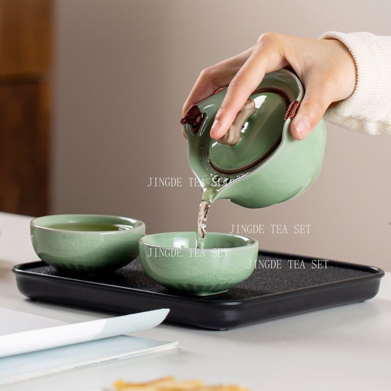Service à thé de voyage en cér - Celadon Ceramic Cup avis et prix