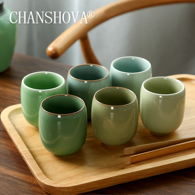 CHANSHOVA-Ensemble de tasses à - Celadon Ceramic Cup avis et prix