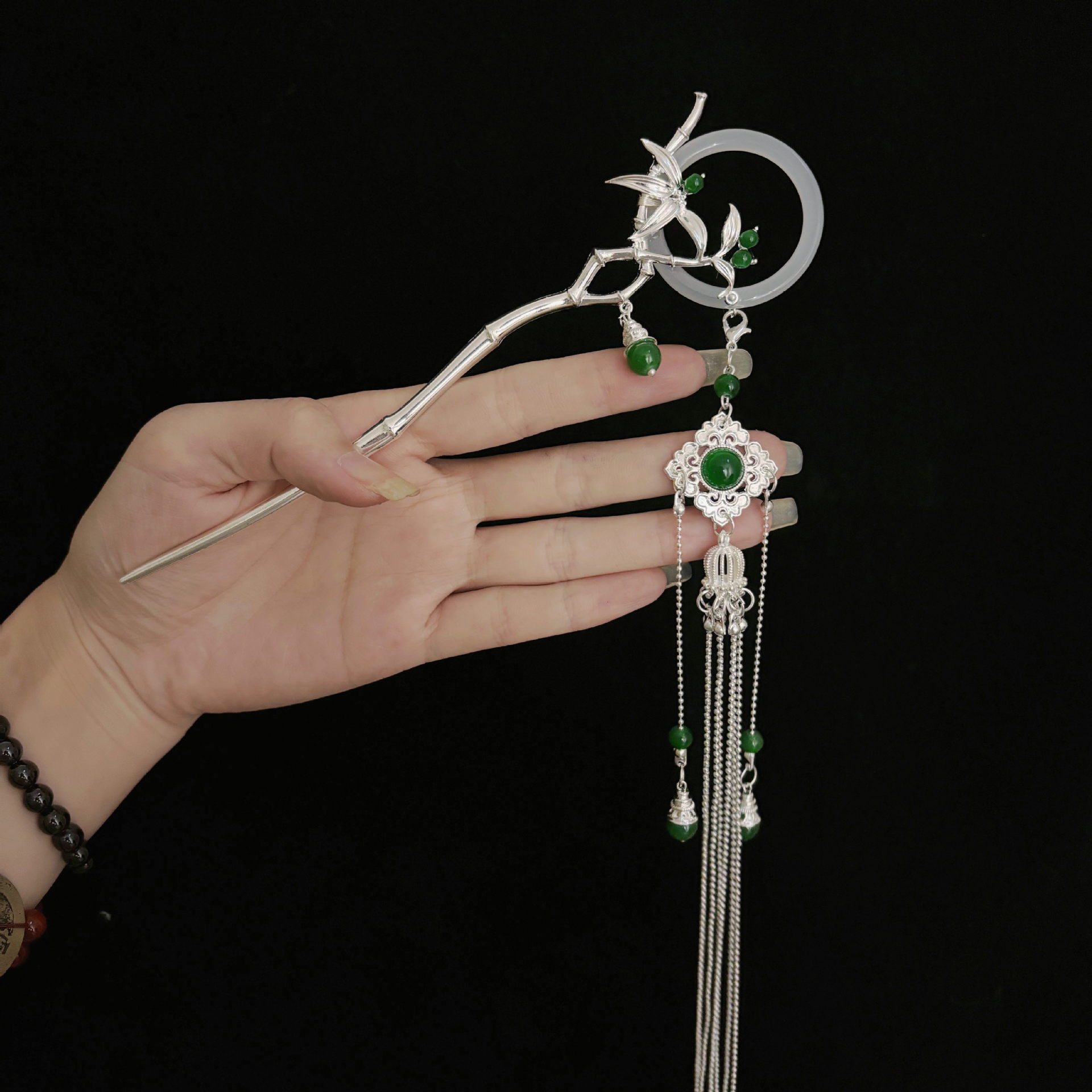 Épingle à cheveux à pampilles  - Hanbok Hair Pin avis et prix