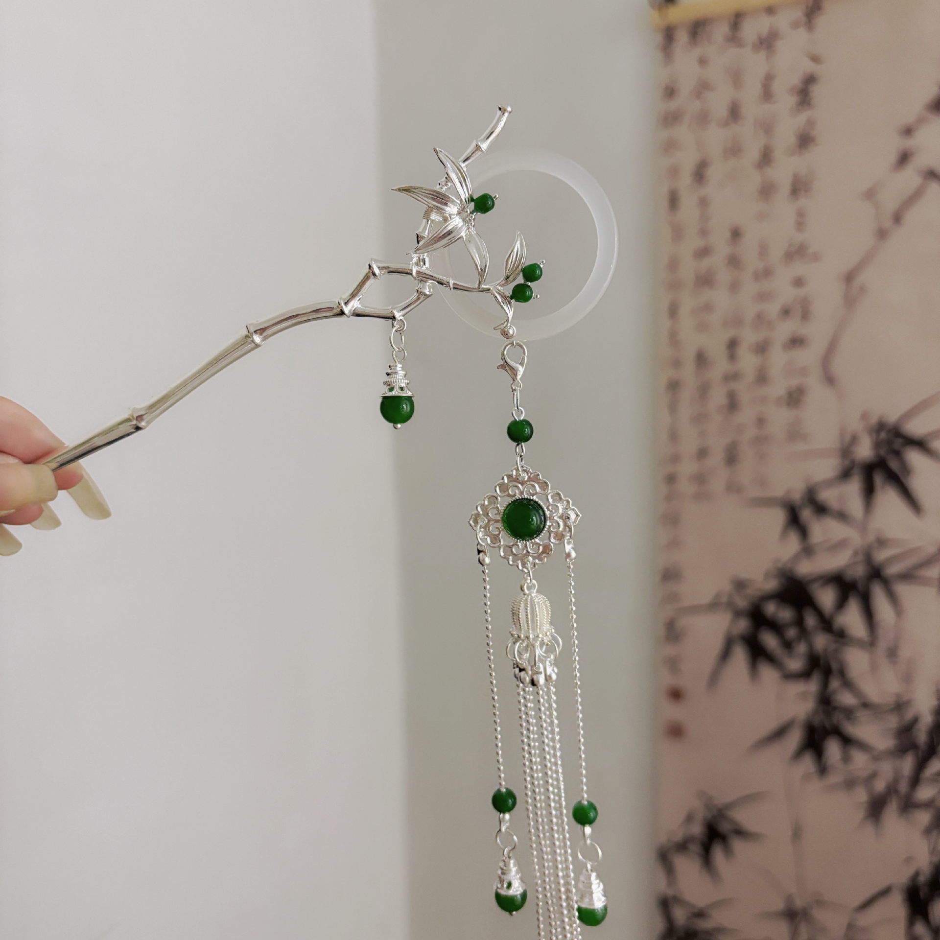 Épingle à cheveux à pampilles  - Hanbok Hair Pin avis et prix