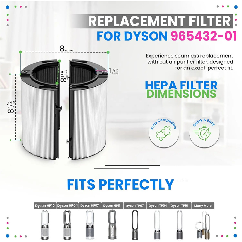 Filtre à charbon pour Dyson TP - Dyson Fan Tp07 avis et prix
