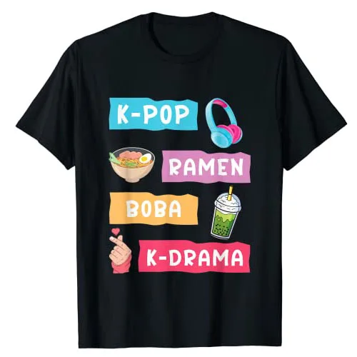 T-shirt K-Pop pour les fans de - South Korea Lifestyle avis et prix