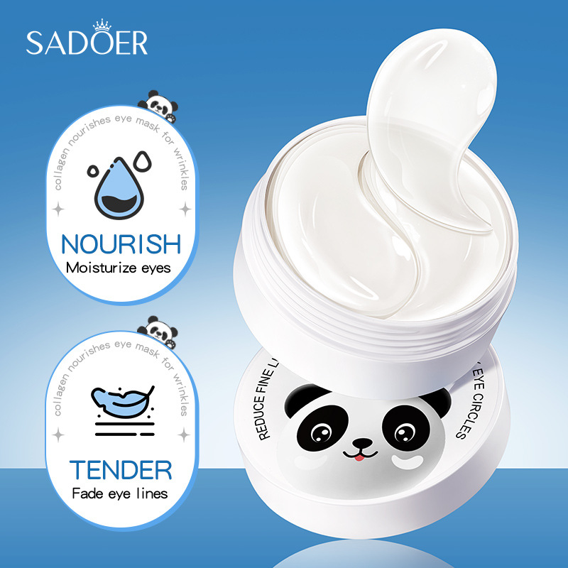 60 pièces SADOER cristal colla - Sheet Mask Collagen avis et prix
