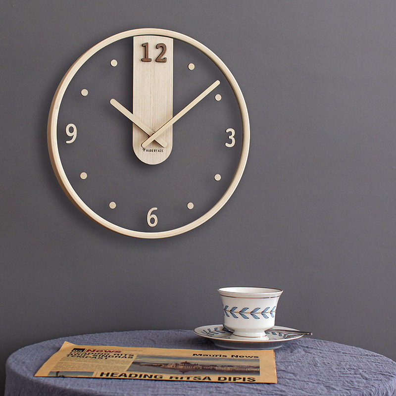 Design européen horloge murale - Korean Lifestyle Aesthetic avis et prix