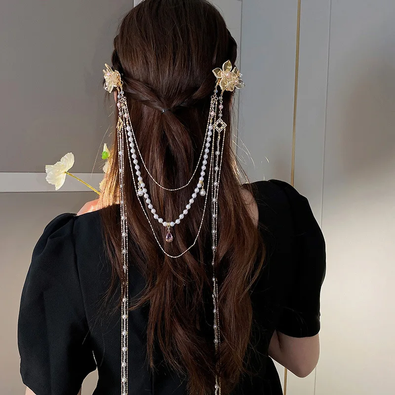 Pinces à cheveux en forme de f - Hanbok Hair Pin avis et prix