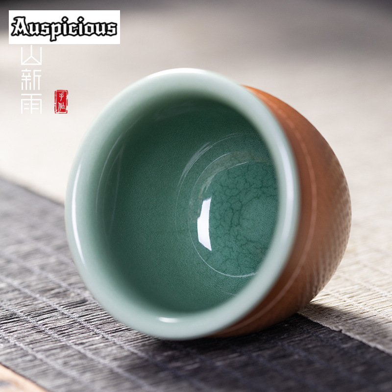 Tasse à thé en céramique faite - Celadon Ceramic Cup avis et prix