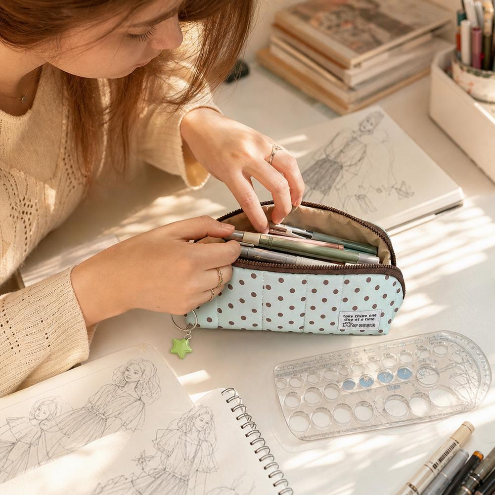 Trousse à stylos grande capaci - Korean Student Lifestyle avis et prix