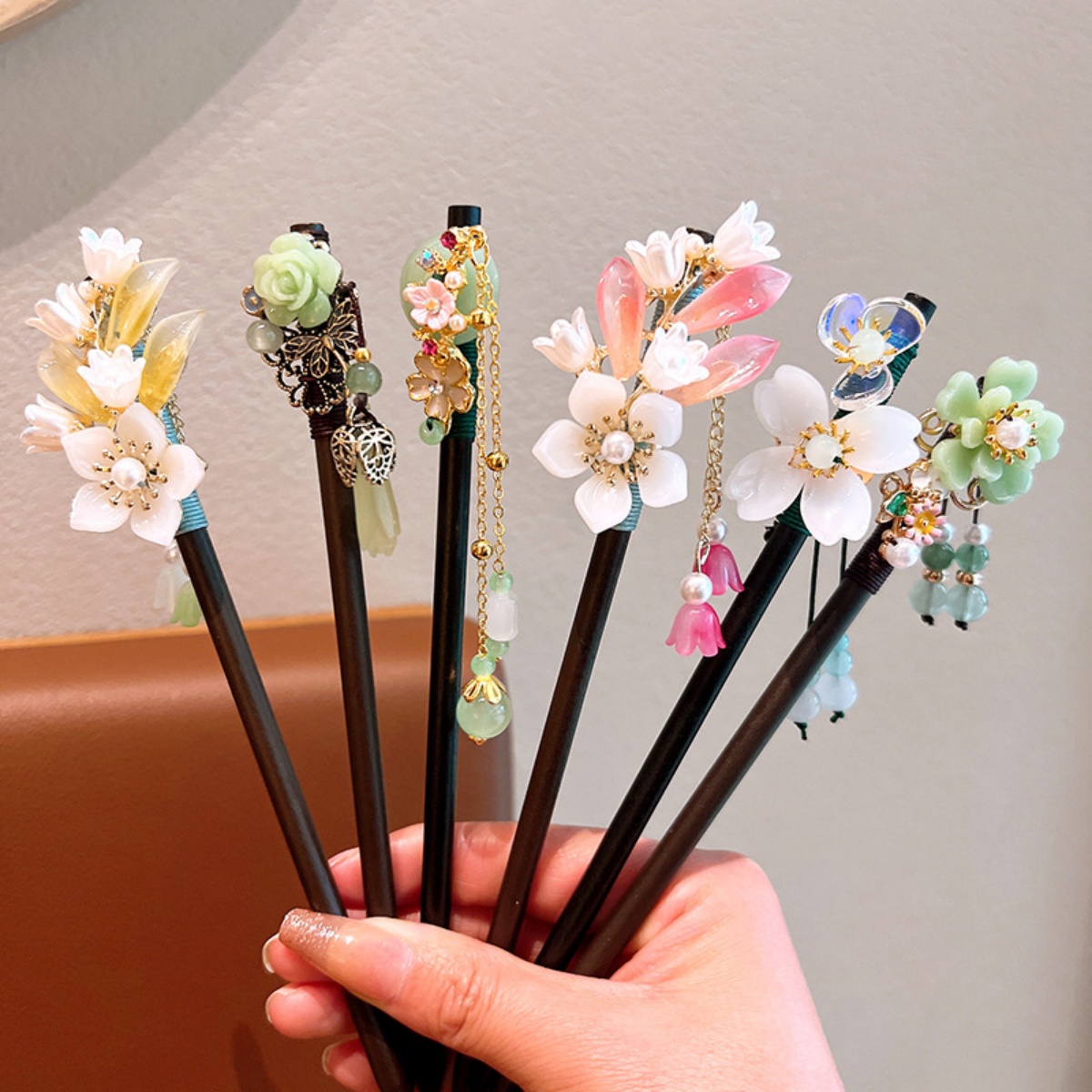 Épingle à cheveux en bois avec - Hanbok Hair Pin avis et prix