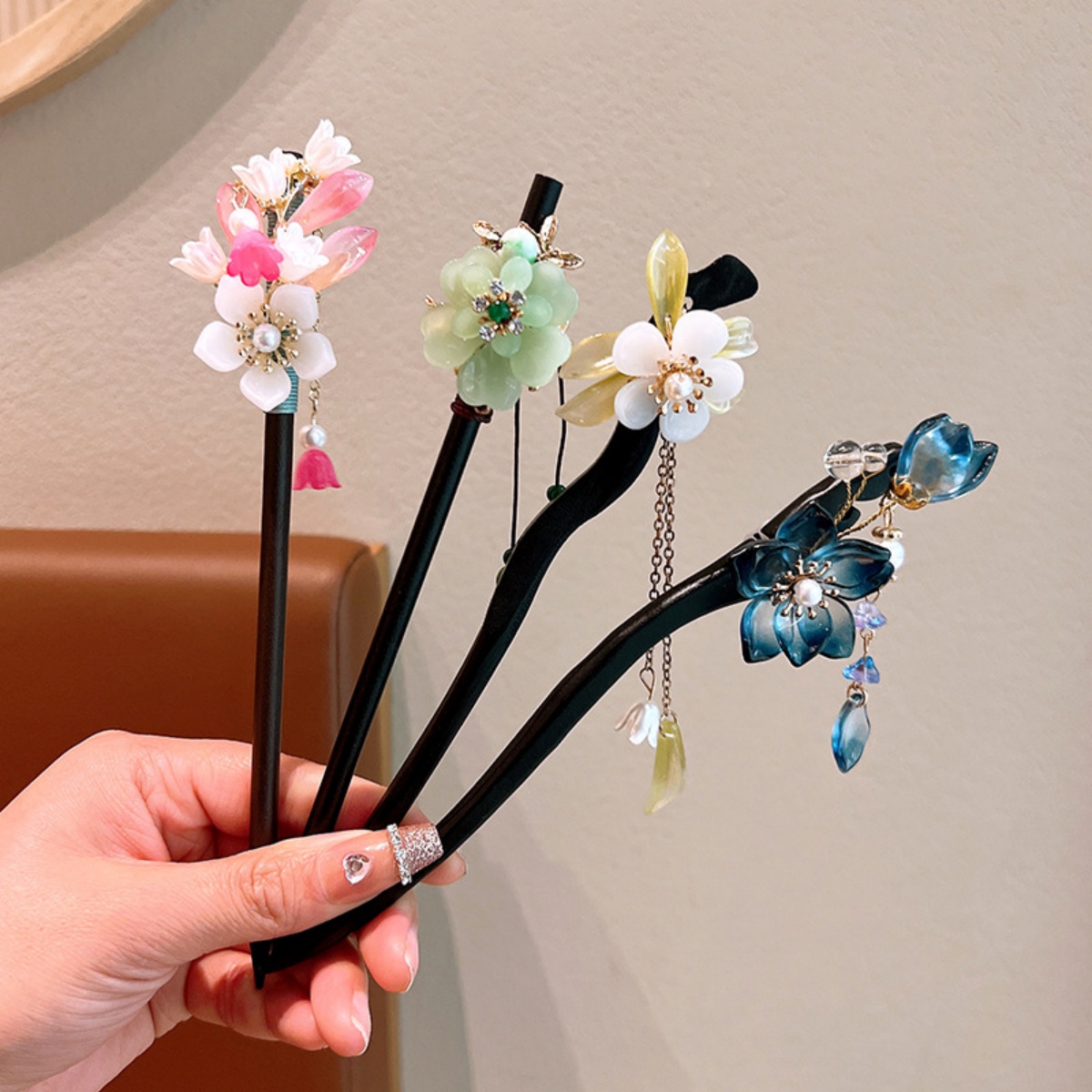 Épingle à cheveux en bois avec - Hanbok Hair Pin avis et prix